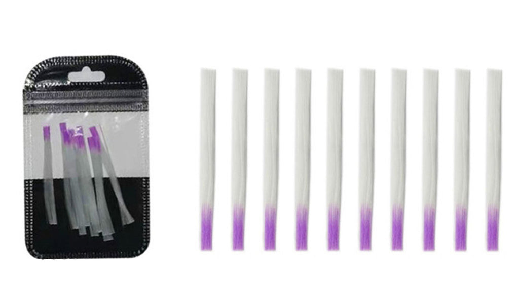 10x Fibreglass Stripes Nail Gel Extension Repair Strong No Nail Form Easy to Use