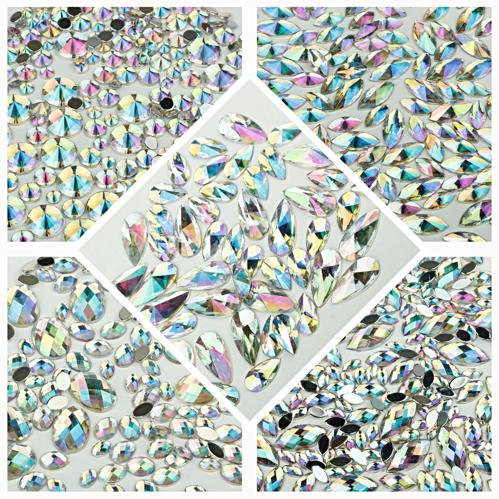 evol glitz face gems choose your shape and size bling bling baby