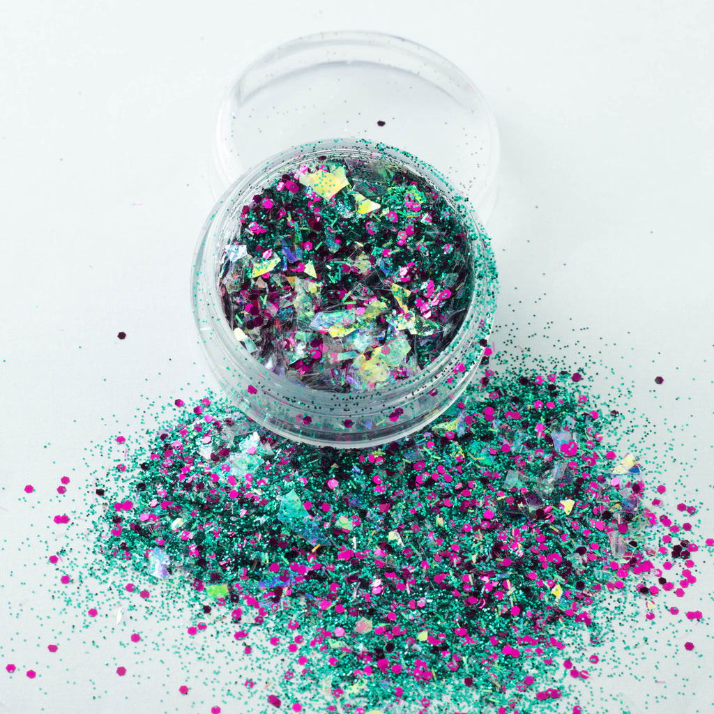 "Birds of Paradise" Chunky Cosmetic Glitter Mix