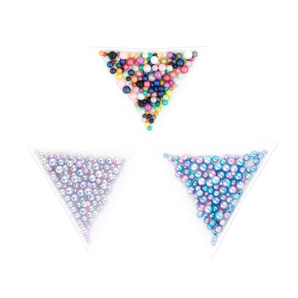 Mermaid Unicorn Candy Small Sizes Mixed Round Pearl Beads