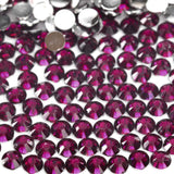 #30 Mulberry - Bag of Flat Back Rhinestone Face Gems in Choice of 2,3,4,5 or 6mm