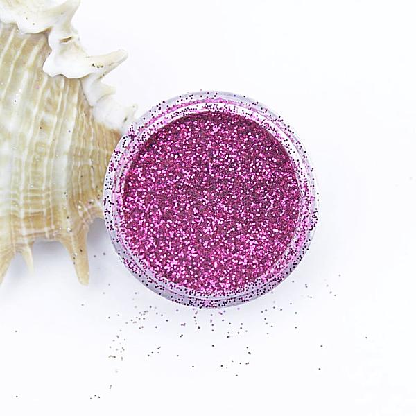 evol magenta pink dust face glitter