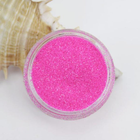 evol fluorescent pink face dust glitter