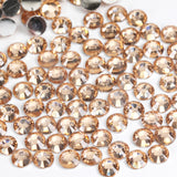 #7 Champagne - Bag of Flat Back Rhinestone Face Gems in Choice of 2,3,4,5 or 6mm