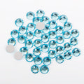 ?€�Blue?€‘Glass Rhinestone Face Gems 2mm-5mm