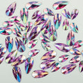 "Amethyst" 10g Bag of Flat Back Face Gems in a Choice of Shapes