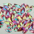 "Hot Pink" 10g Bag of Flat Back Face Gems in a Choice of Shapes