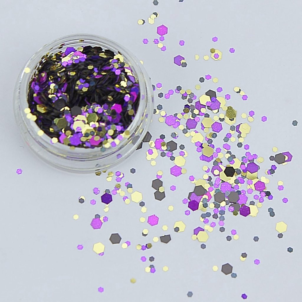evol glamorous vampire halloween chunky face glitter mix