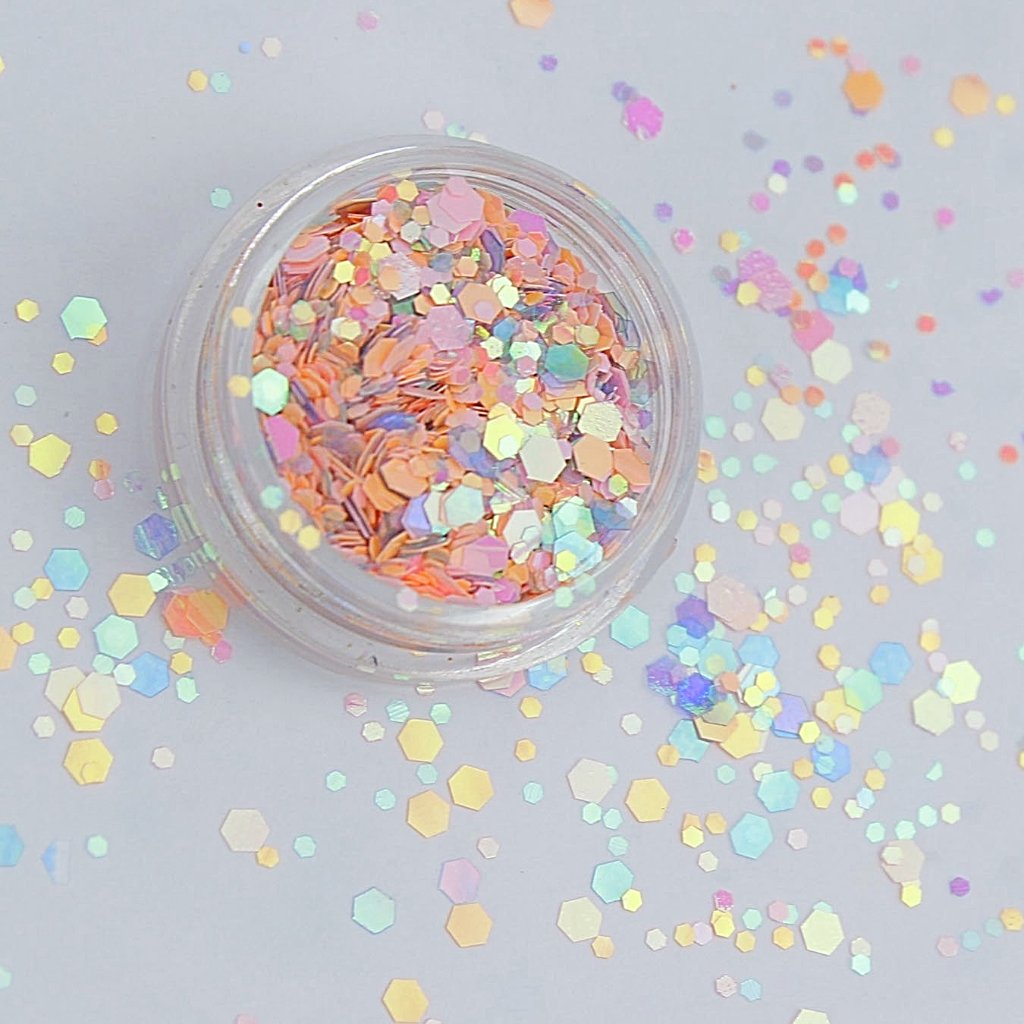 evol hocus pocus opaque iridescent chunky glitter mix