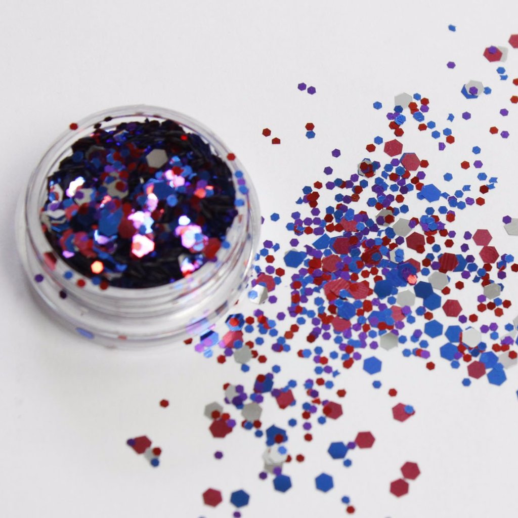 patriot cosmetic glitter mix evol