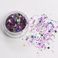 evol wisteria chunky festival glitter mix