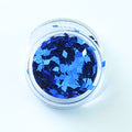 Metallic Royal Blue Diamond Shape Face Glitter Size 1mm - 3mm