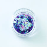 Iridescent Lilac Diamond Shape Face Glitter Size 1mm - 3mm