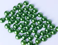 Dark Green Flat Back Pearls