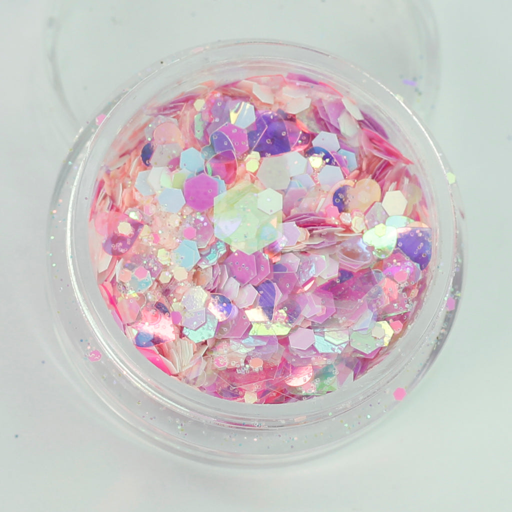 Candy Floss Super Chunky Cosmetic Glitter Mix