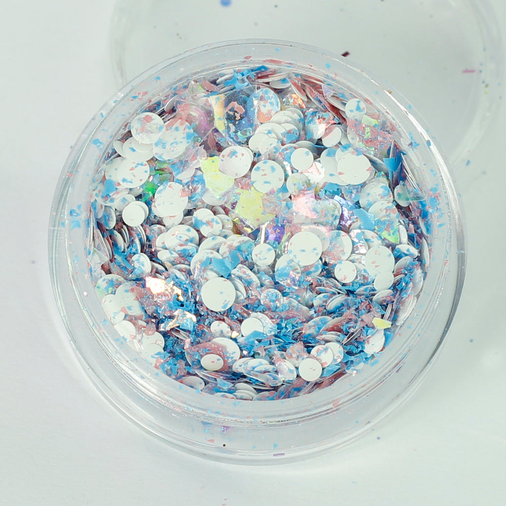 Pastel Punch Super Chunky Cosmetic Glitter Mix