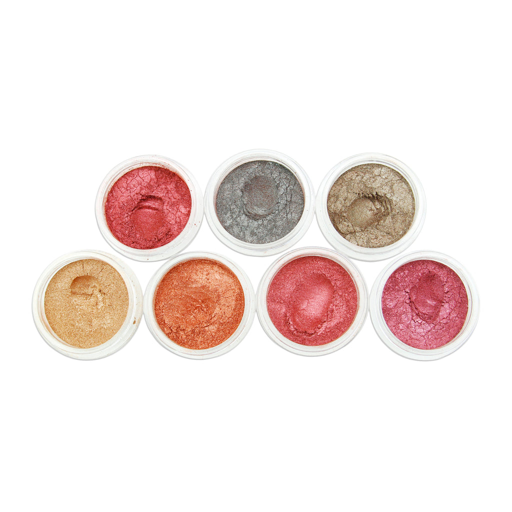 Evol PRO SFX eyeshadow pigment pots HOT METALS