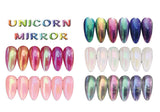 Super Shiny Aurora Rainbow Unicorn Mirror Duo Chrome Powder