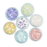 Pearly Disc Glitter Pots