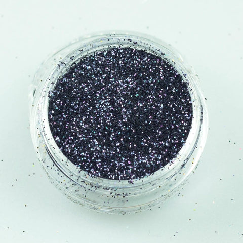 evol charcoal metallic glitter eyeshadow dust pot