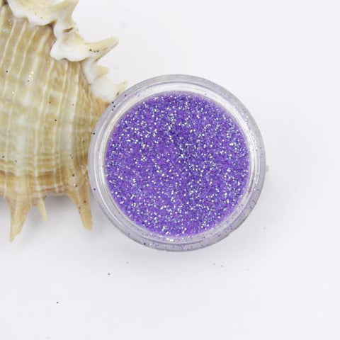 evol iridescent purple dust face glitter