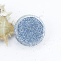 evol sapphire blue metallic dust face festival glitter