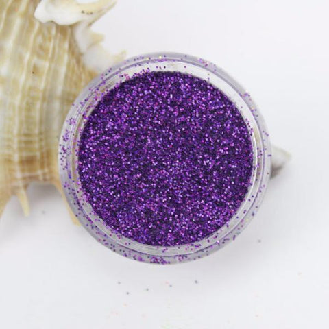 evol holographic purple dust face glitter