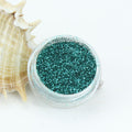 evol mermaids tail green metallic fine dust glitter pot