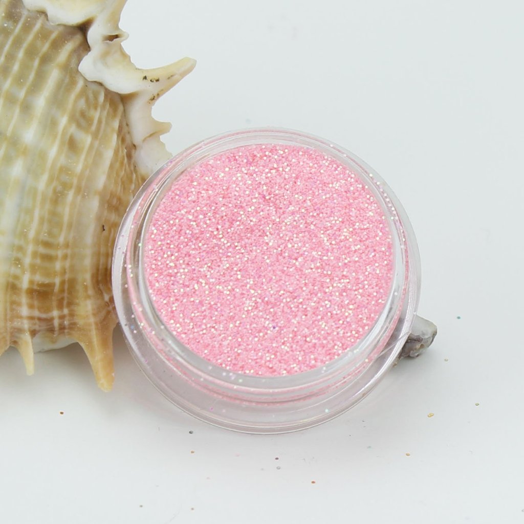 "Baby Pink" Opaque Iridescent Fine Dust Cosmetic Glitter 2g Pot