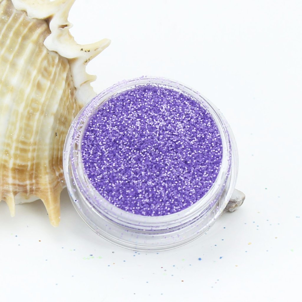 evol purple pearl dust face glitter