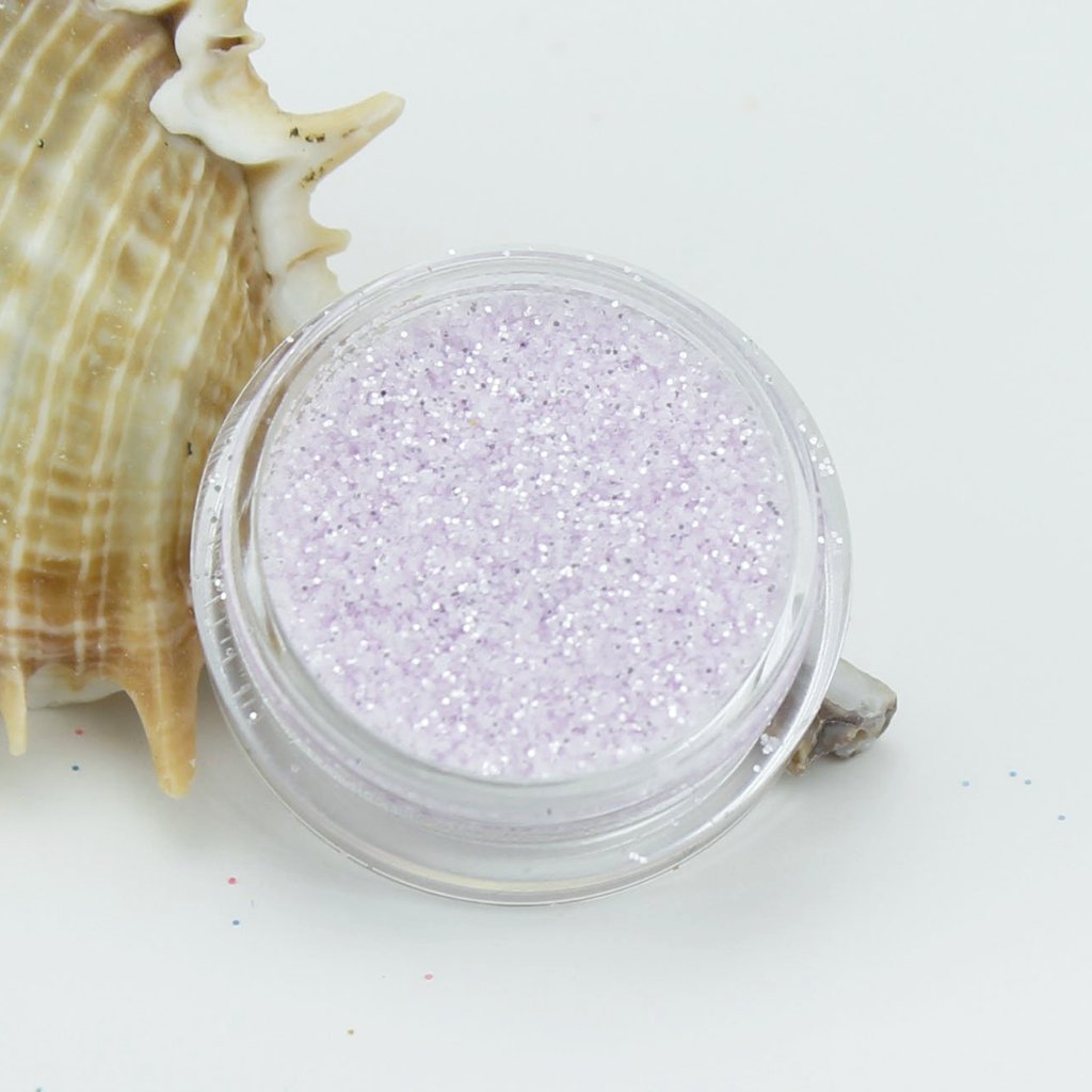 evol lilac crushed ice powder dust glitter pot pastel