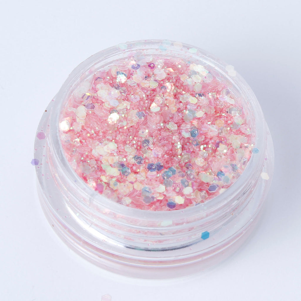 "Baby Pink" Fine Cosmetic Glitter Mix